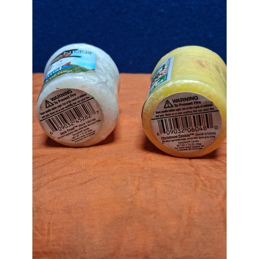 Yankee Candle Christmas Cookie Jack Frost Votives 2pk (OLD STOCK)‎